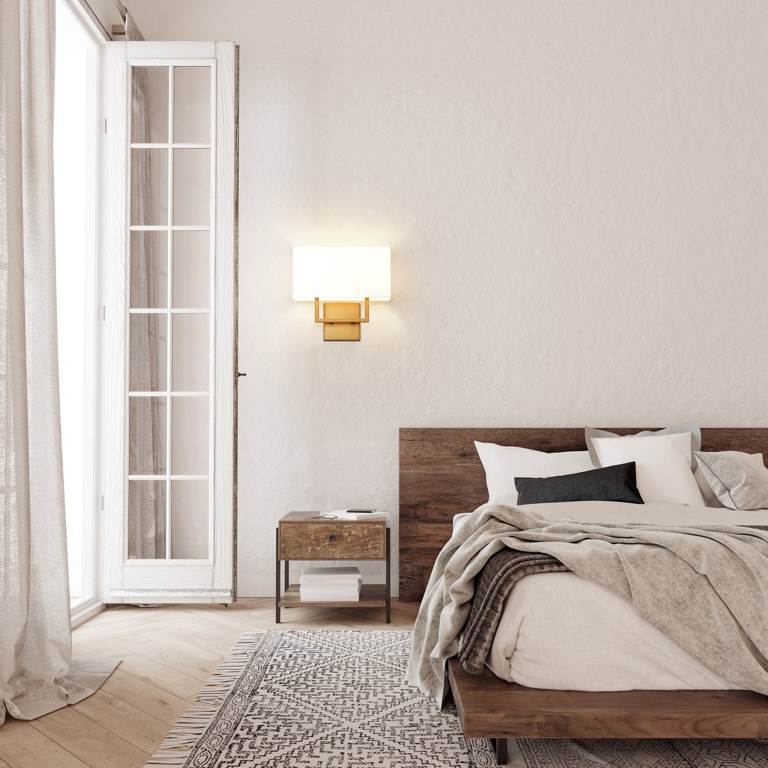 Z-LITE, SAXON WALL SCONCE, WALL SCONCES
