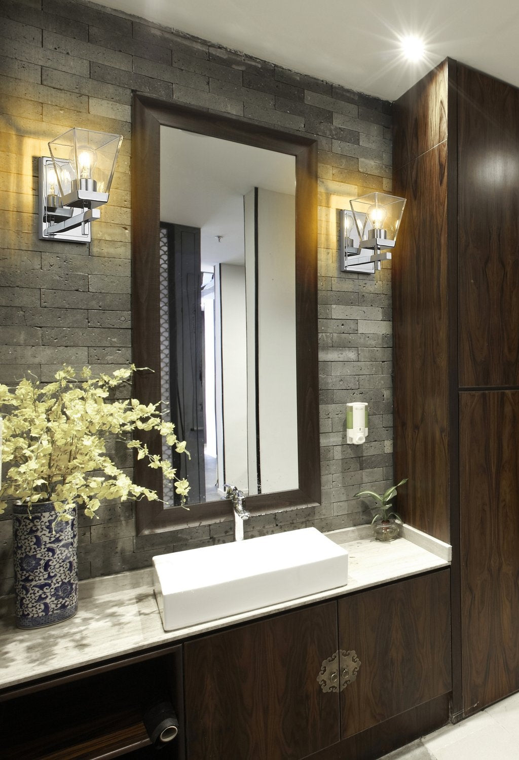 Z-LITE, LAUREN WALL SCONCE, WALL SCONCES