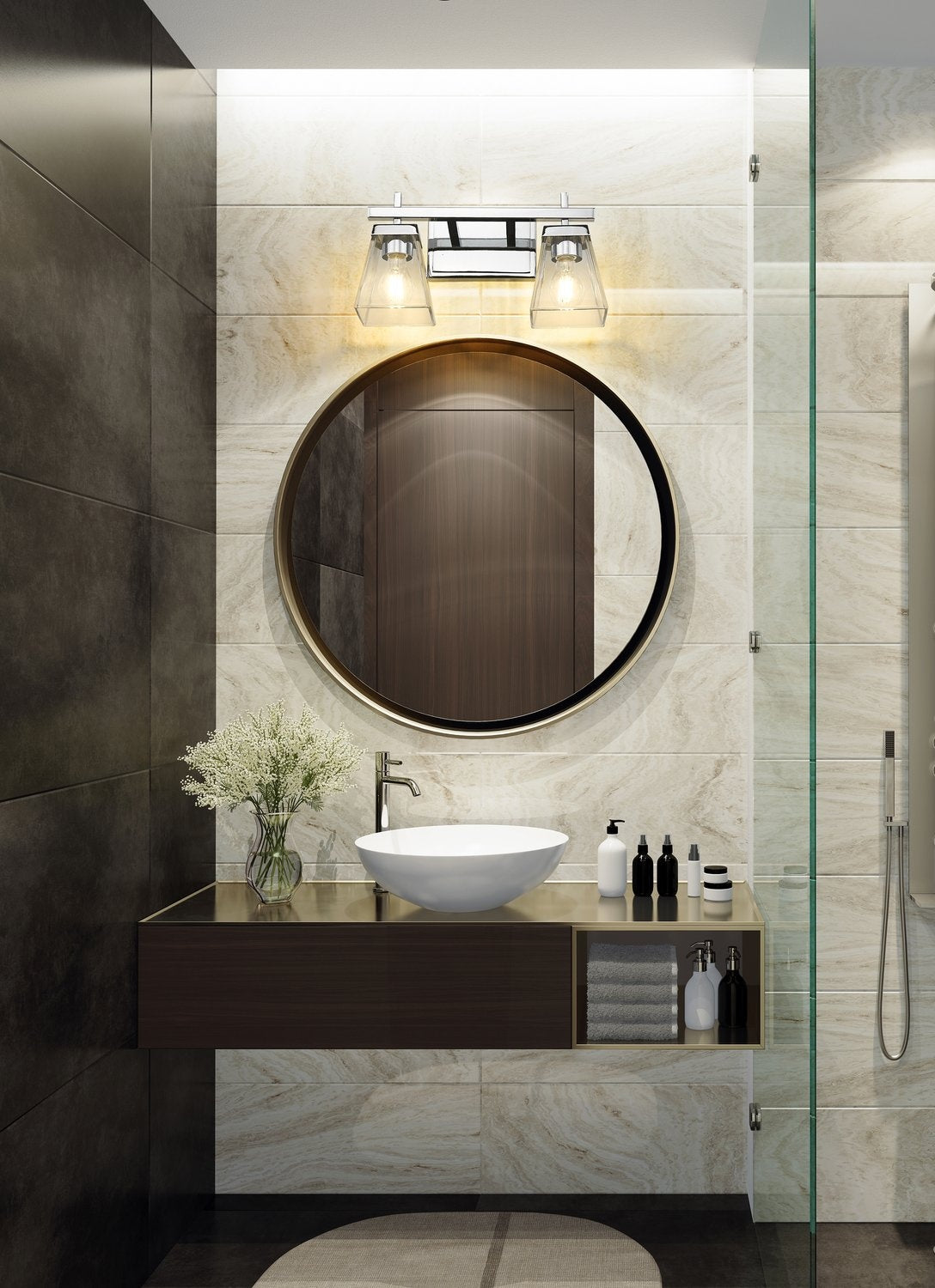 Z-LITE, LAUREN VANITY, VANITY LIGHT