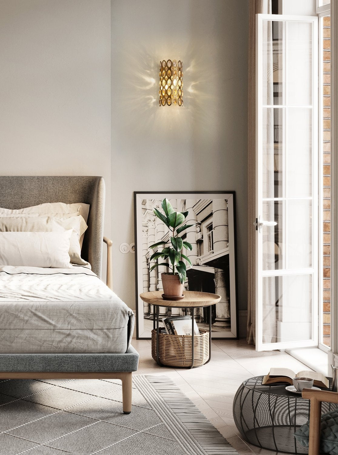 Z-LITE, DEALEY WALL SCONCE, WALL SCONCES