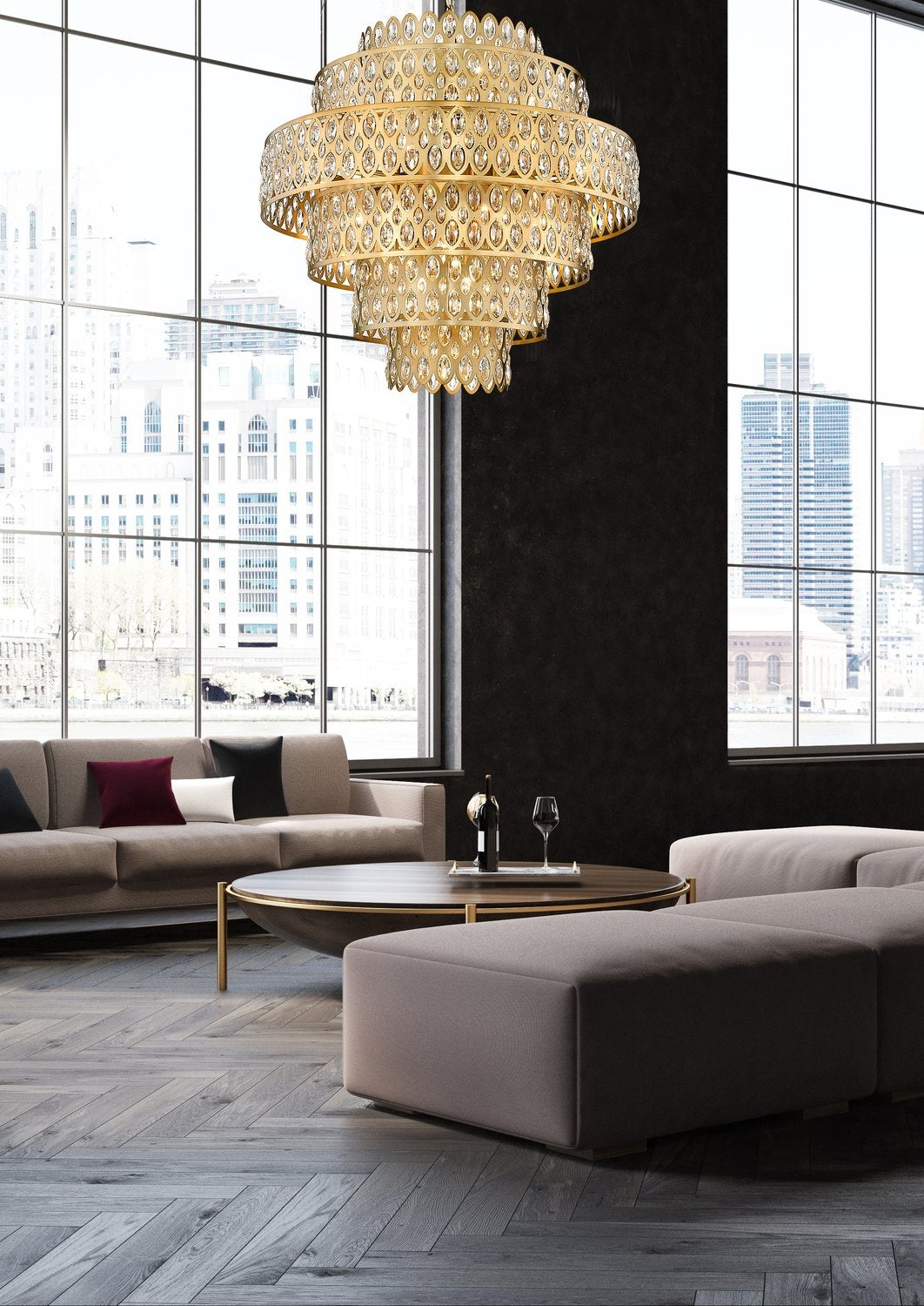 Z-LITE, DEALEY CHANDELIER, CHANDELIER LIGHT