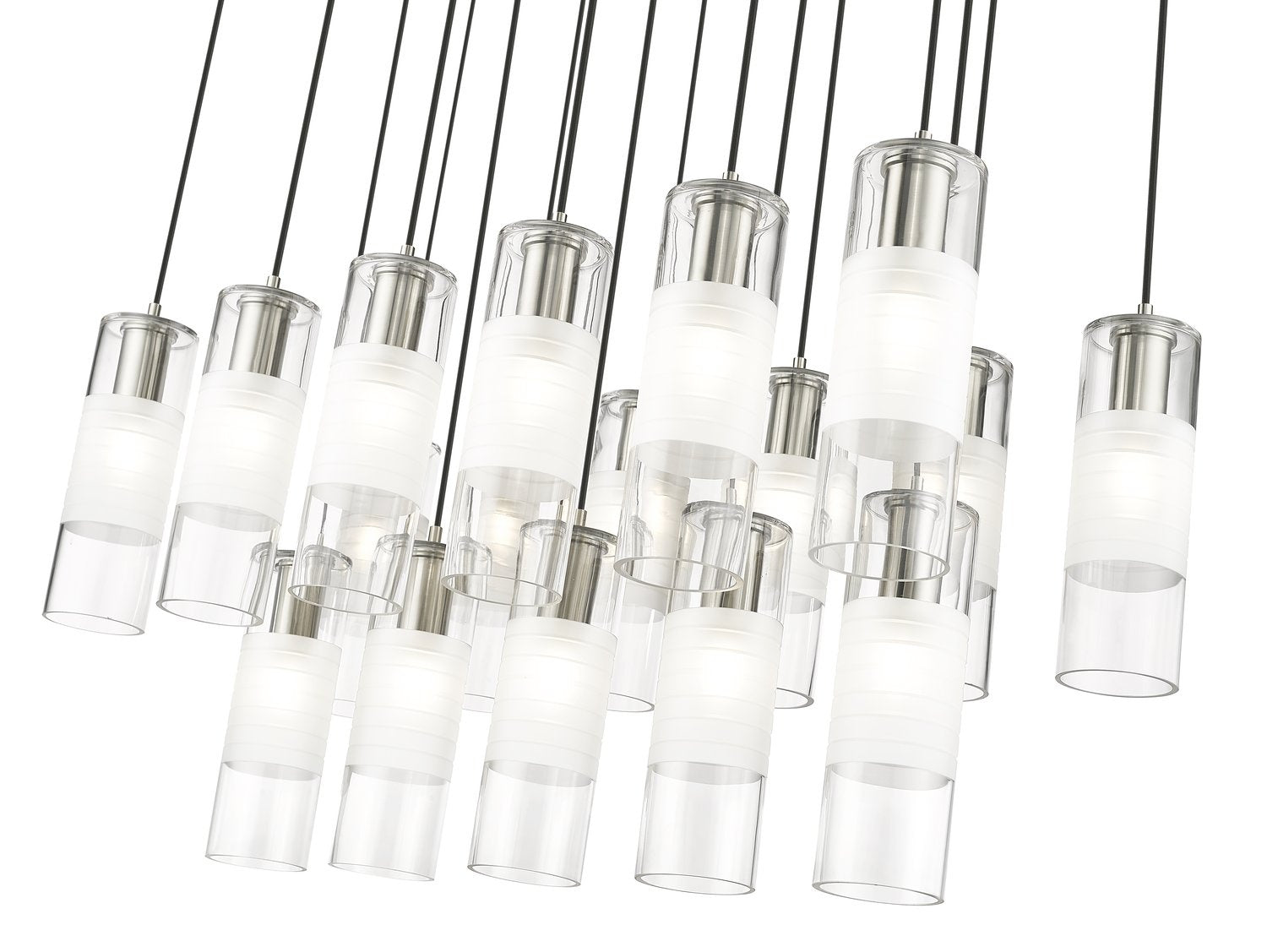 Z-LITE, ALTON LINEAR CHANDELIER, LINEAR LIGHT FIXTURE