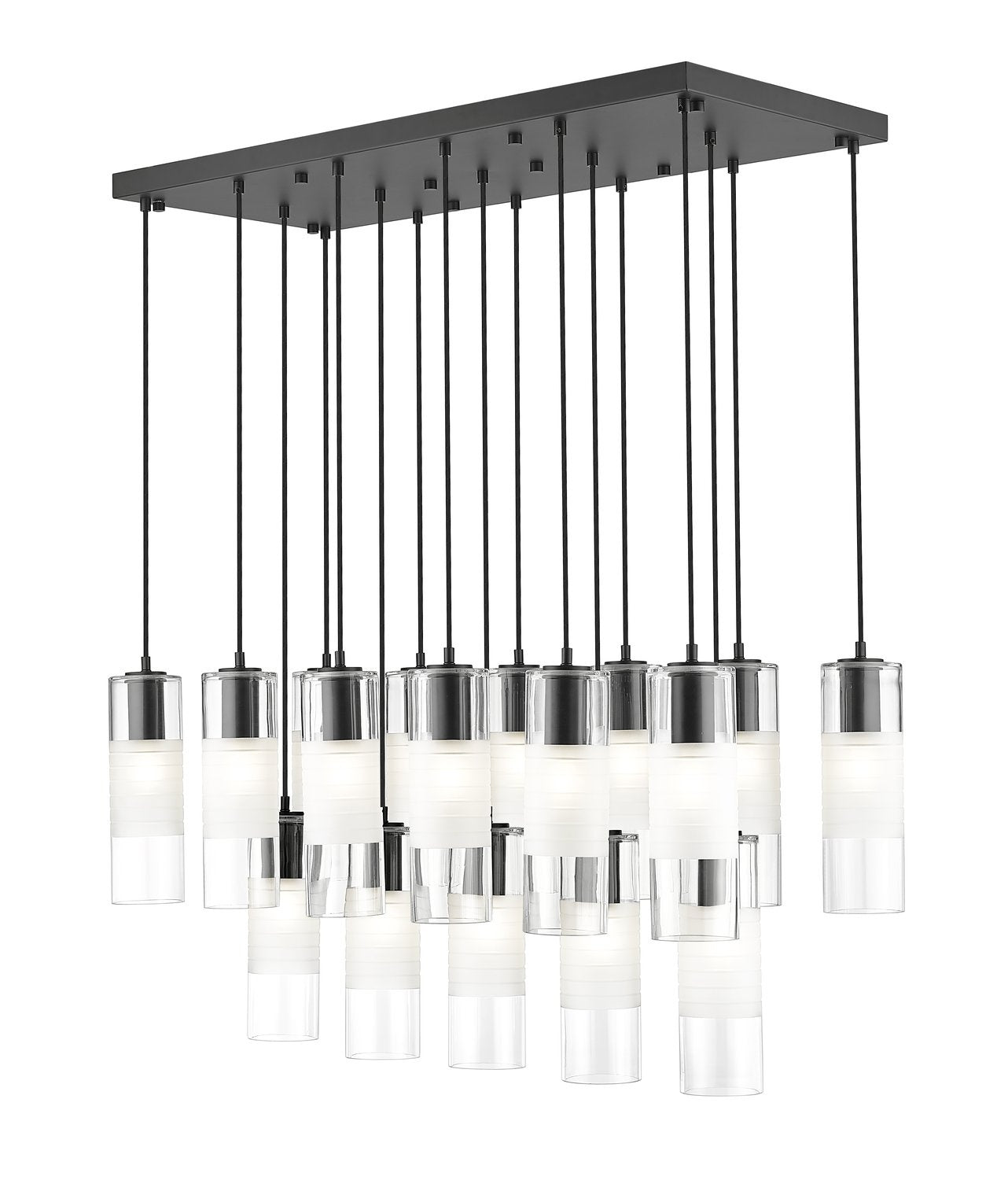 Z-LITE, ALTON LINEAR CHANDELIER, LINEAR LIGHT FIXTURE