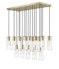 Z-LITE, ALTON LINEAR CHANDELIER, LINEAR LIGHT FIXTURE