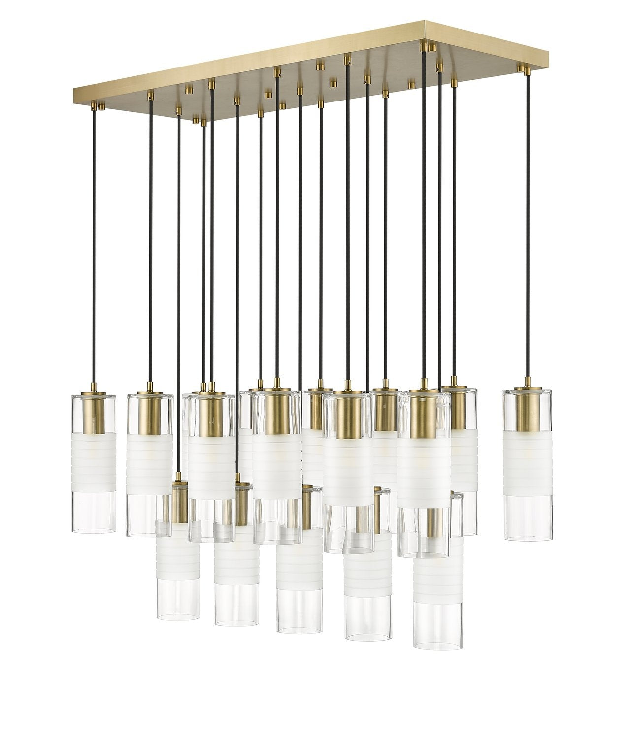 Z-LITE, ALTON LINEAR CHANDELIER, LINEAR LIGHT FIXTURE
