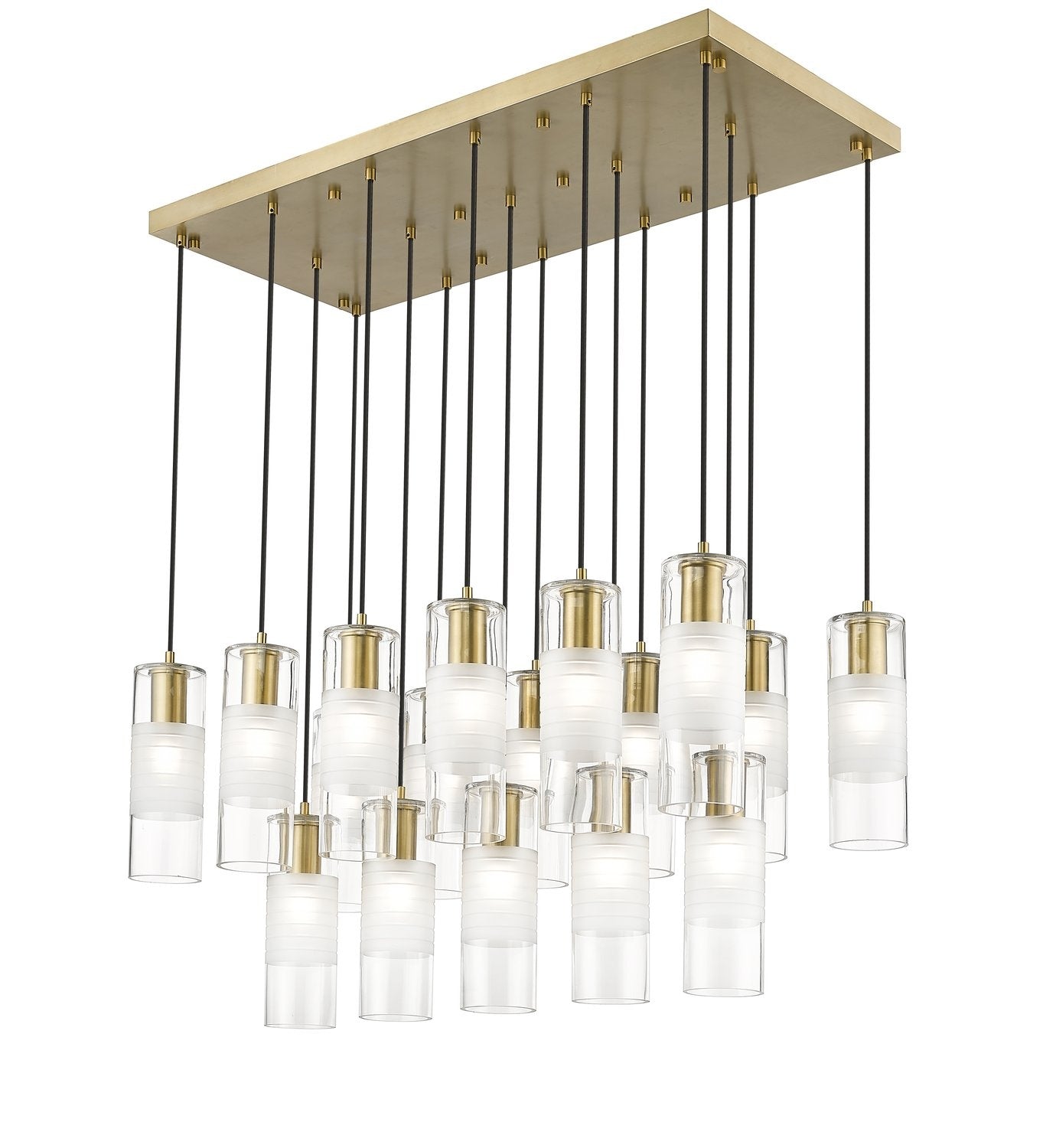 Z-LITE, ALTON LINEAR CHANDELIER, LINEAR LIGHT FIXTURE