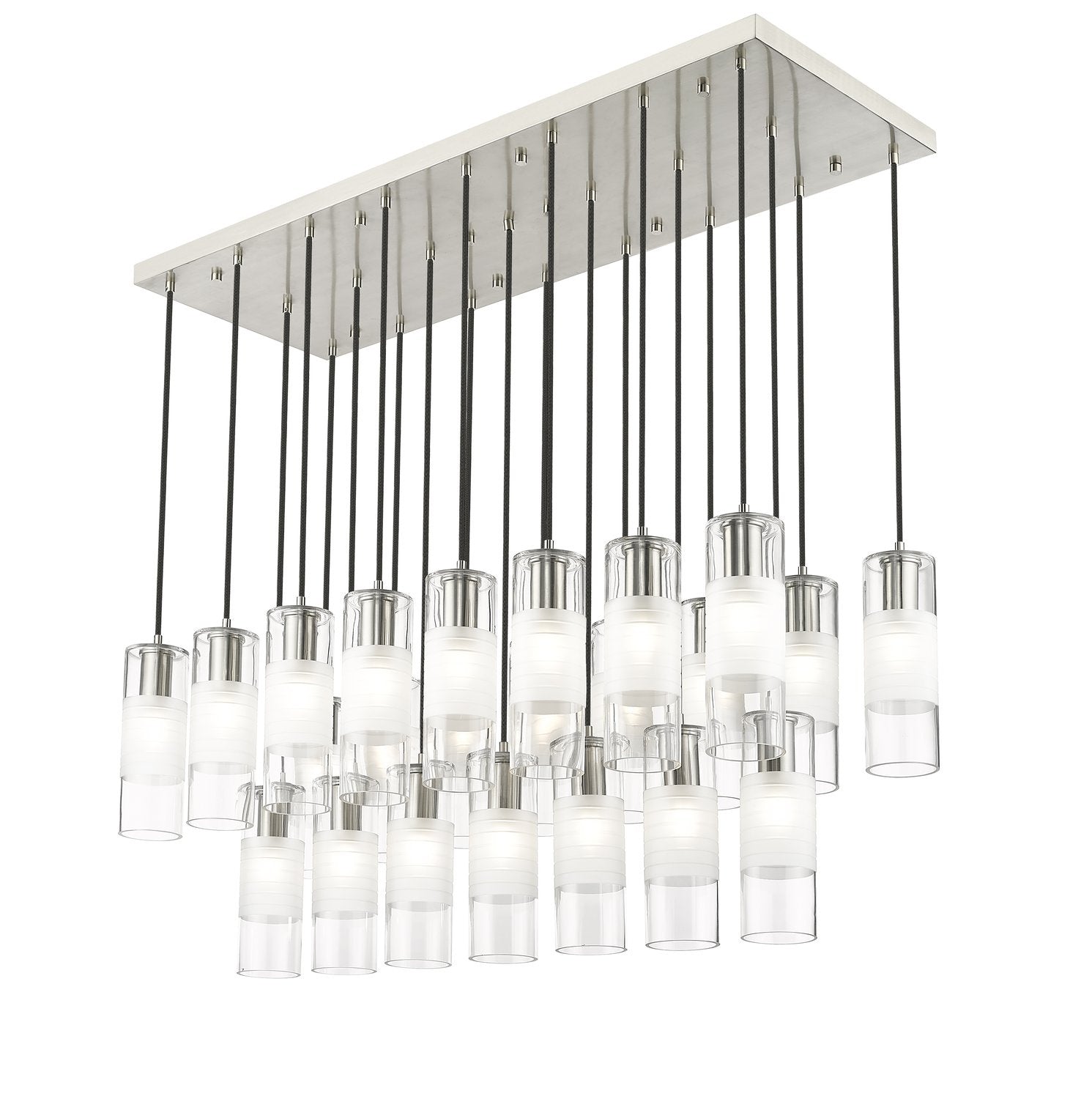 Z-LITE, ALTON LINEAR CHANDELIER, LINEAR LIGHT FIXTURE
