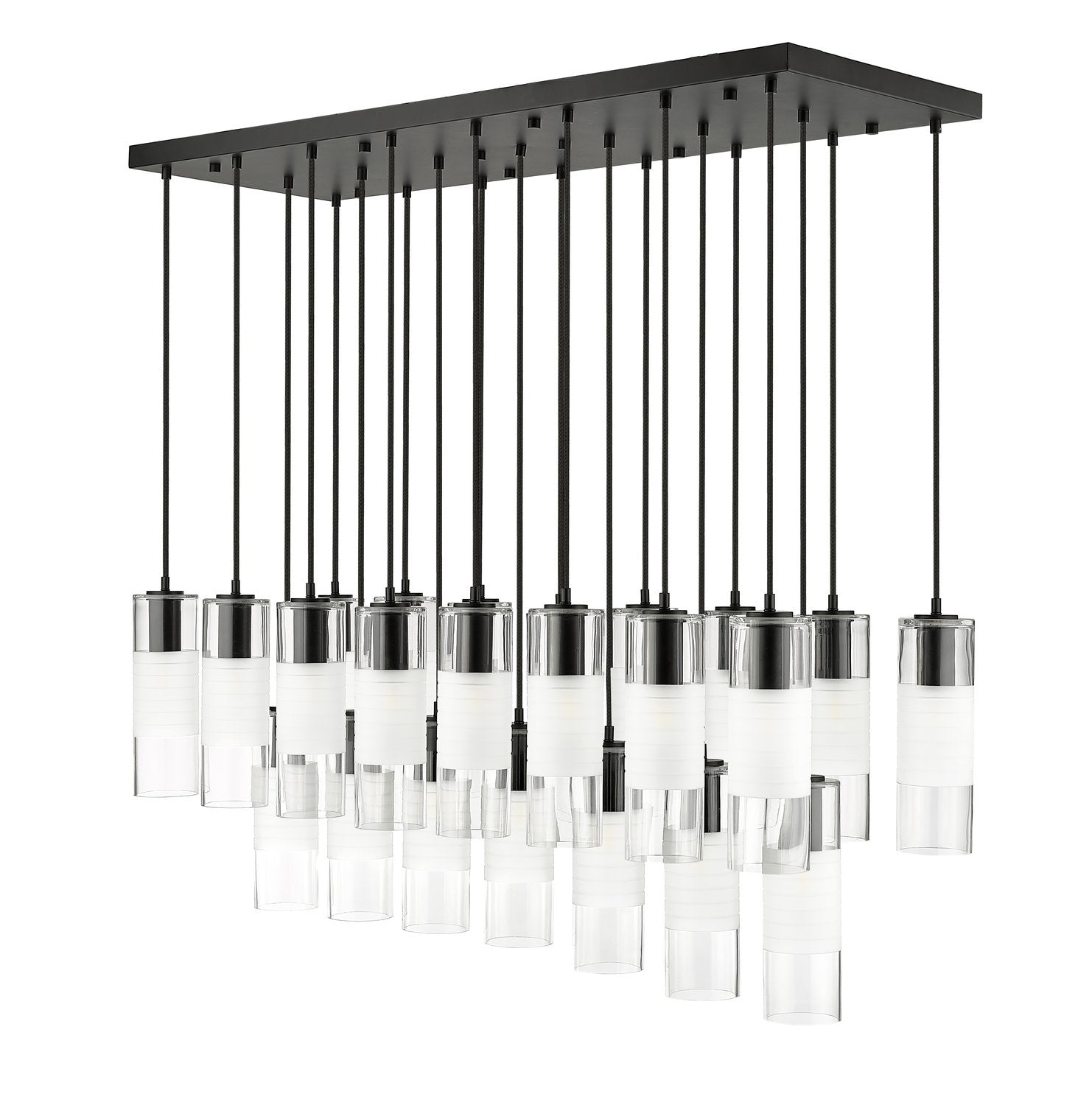 Z-LITE, ALTON LINEAR CHANDELIER, LINEAR LIGHT FIXTURE
