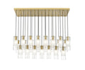 Z-LITE, ALTON LINEAR CHANDELIER, LINEAR LIGHT