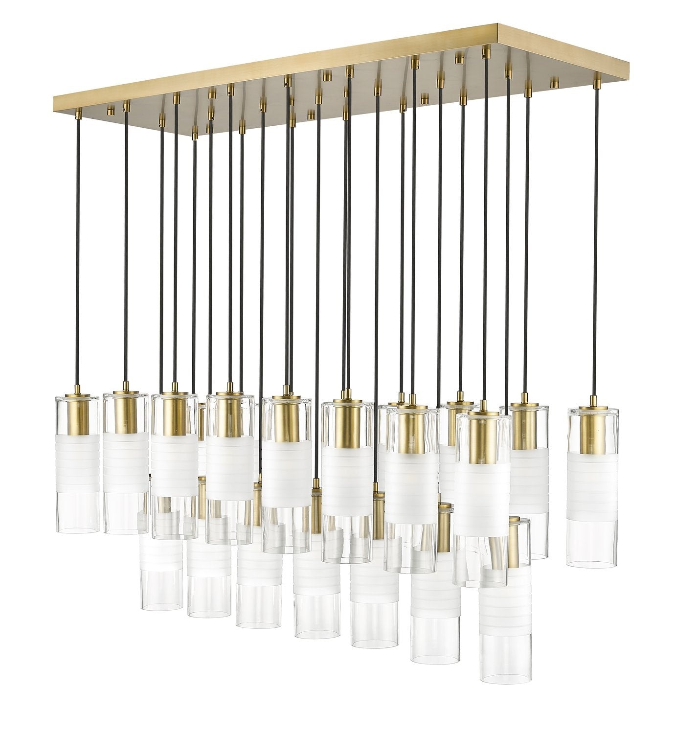 Z-LITE, ALTON LINEAR CHANDELIER, LINEAR LIGHT FIXTURE
