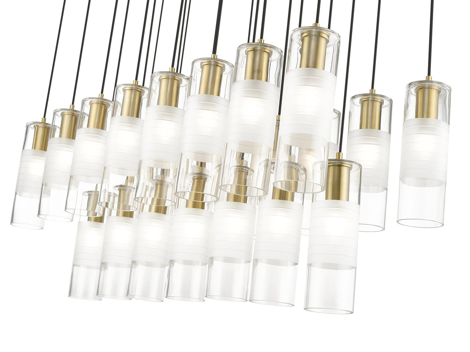 Z-LITE, ALTON LINEAR CHANDELIER, LINEAR LIGHT