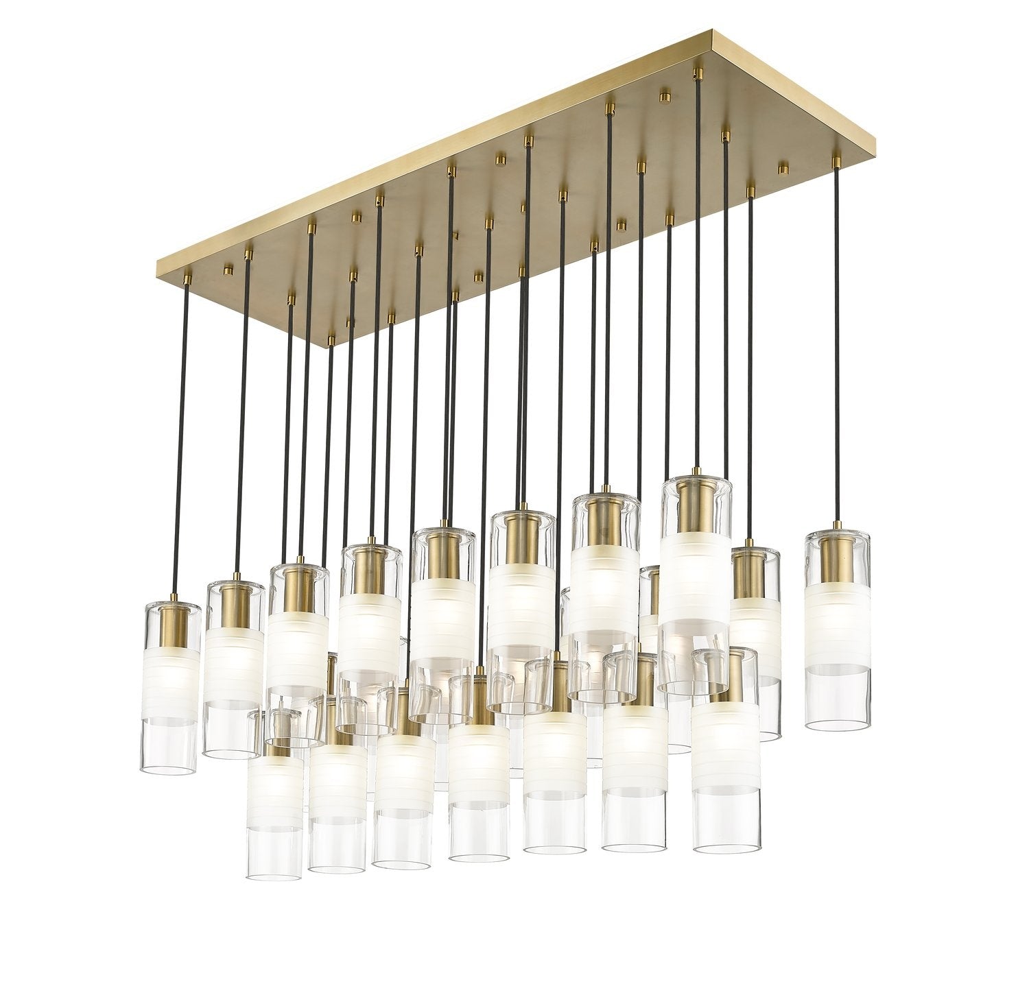 Z-LITE, ALTON LINEAR CHANDELIER, LINEAR LIGHT FIXTURE