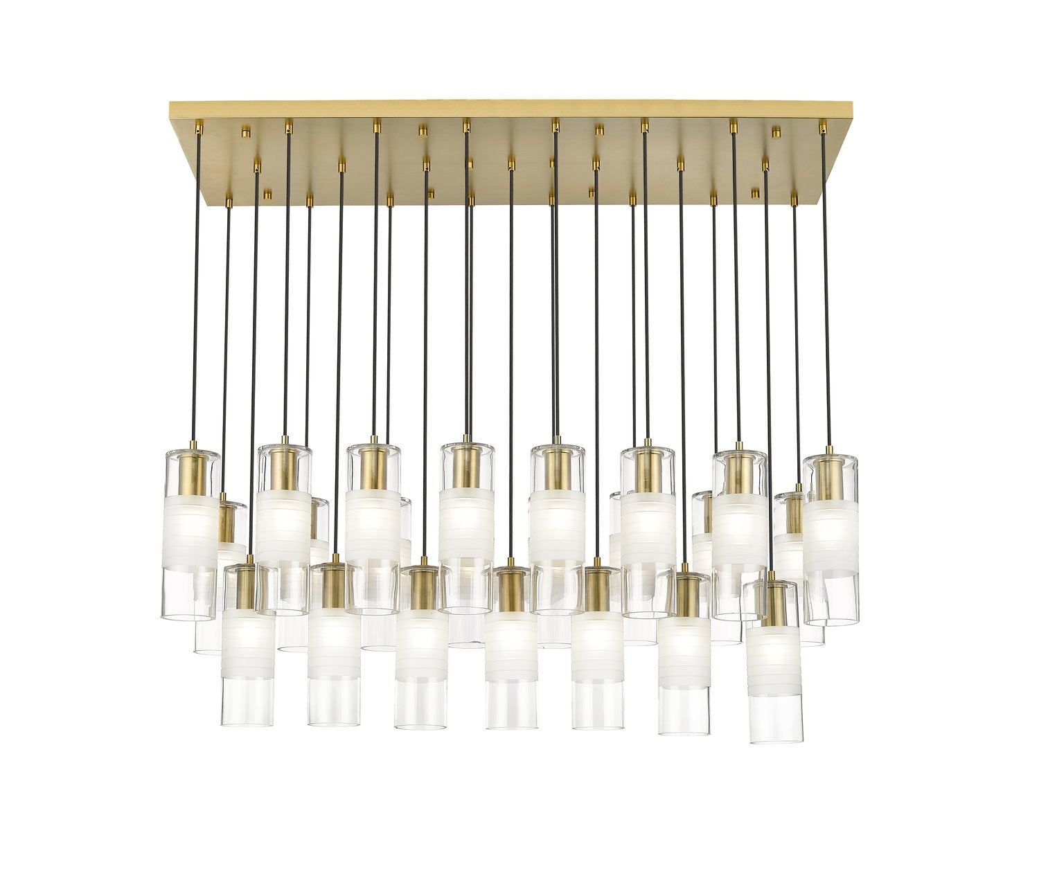 Z-LITE, ALTON LINEAR CHANDELIER, LINEAR LIGHT FIXTURE