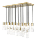 Z-LITE, ALTON LINEAR CHANDELIER, LINEAR LIGHT FIXTURE