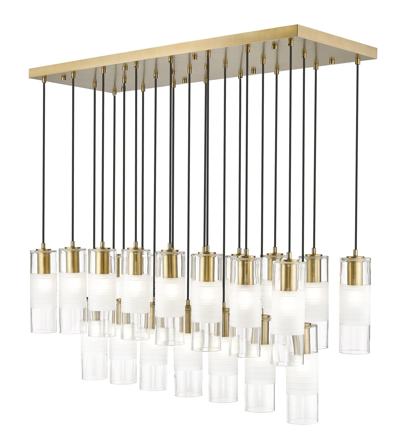 Z-LITE, ALTON LINEAR CHANDELIER, LINEAR LIGHT FIXTURE