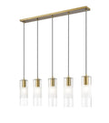 Z-LITE, ALTON LINEAR CHANDELIER, LINEAR LIGHT FIXTURE