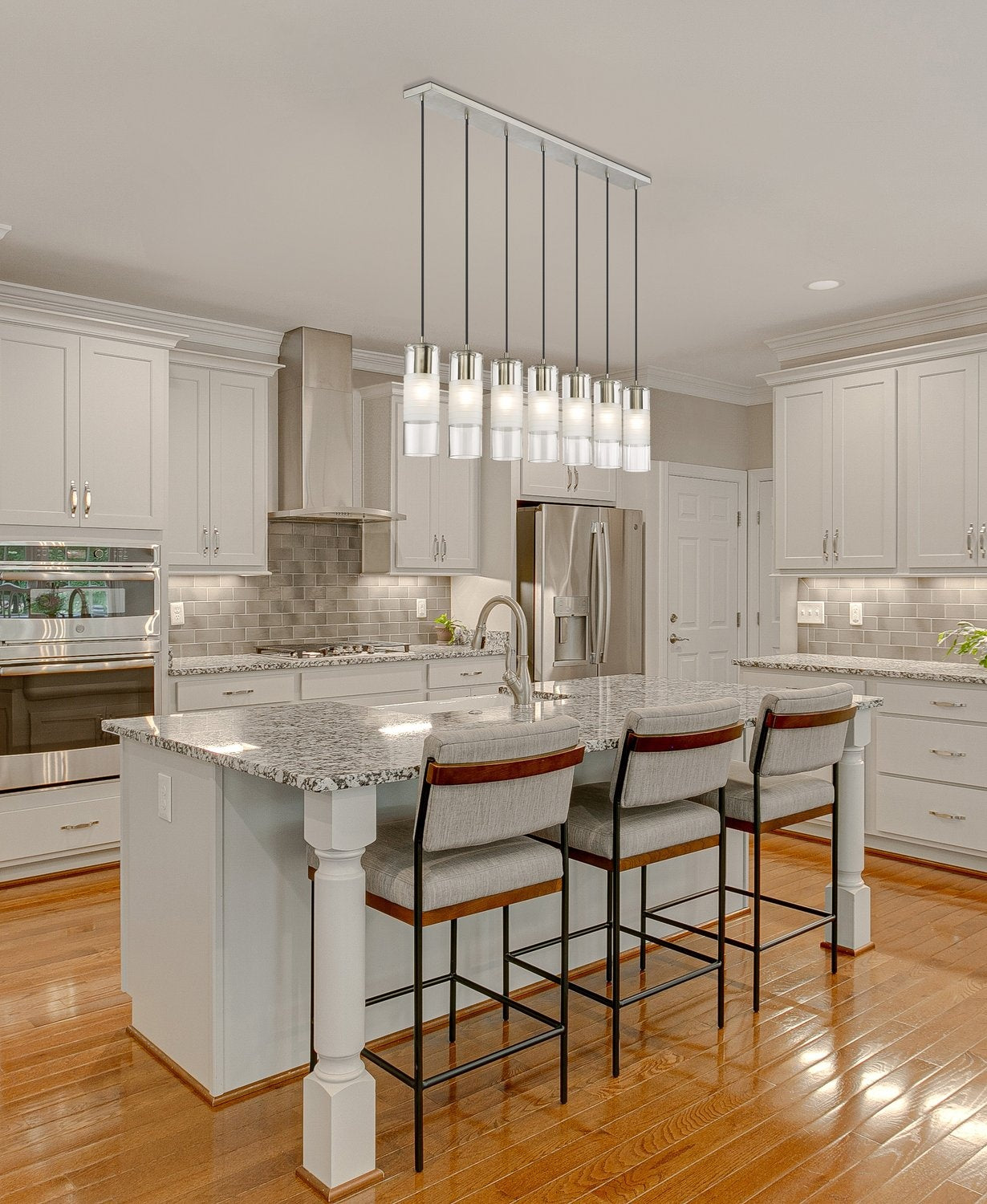 Z-LITE, ALTON LINEAR CHANDELIER, LINEAR LIGHT FIXTURE