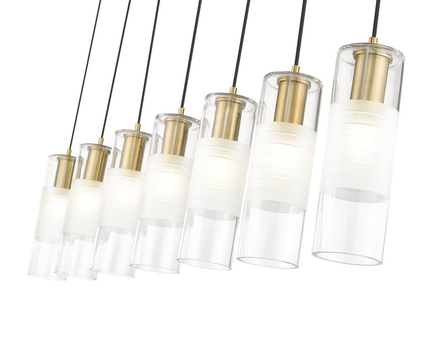 Z-LITE, ALTON LINEAR CHANDELIER, LINEAR LIGHT FIXTURE