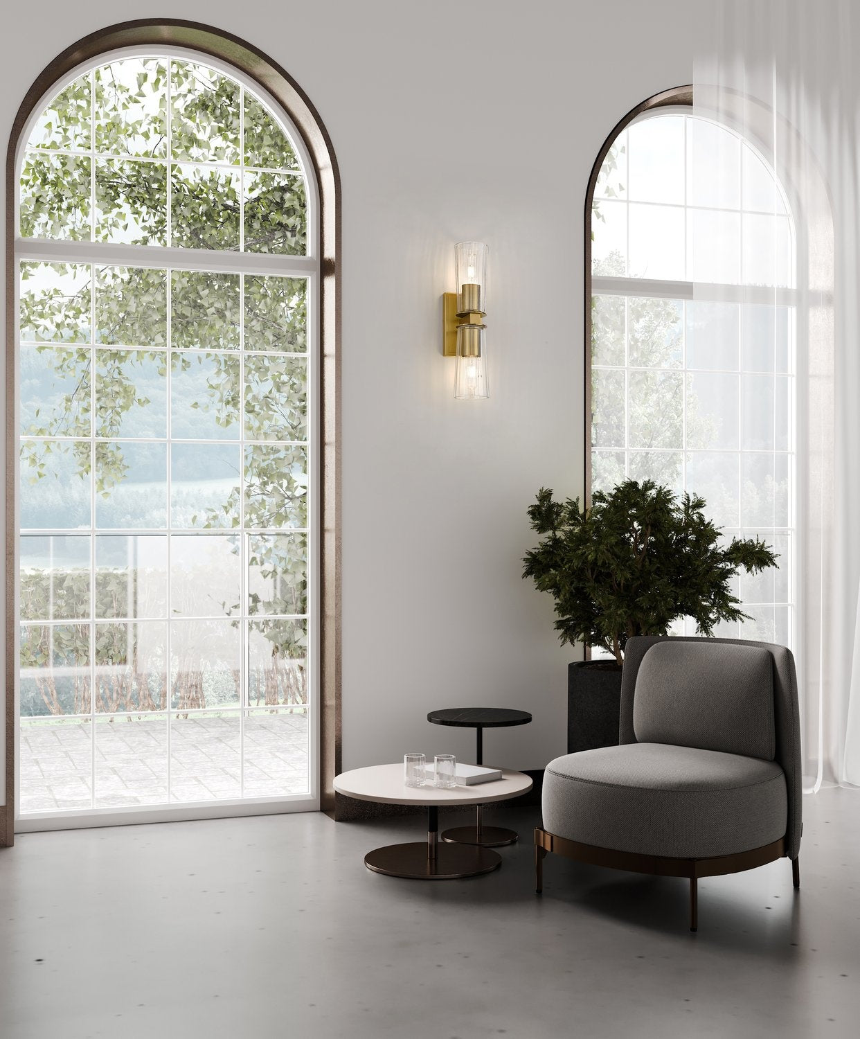 Z-LITE, TITUS WALL SCONCE, WALL SCONCES