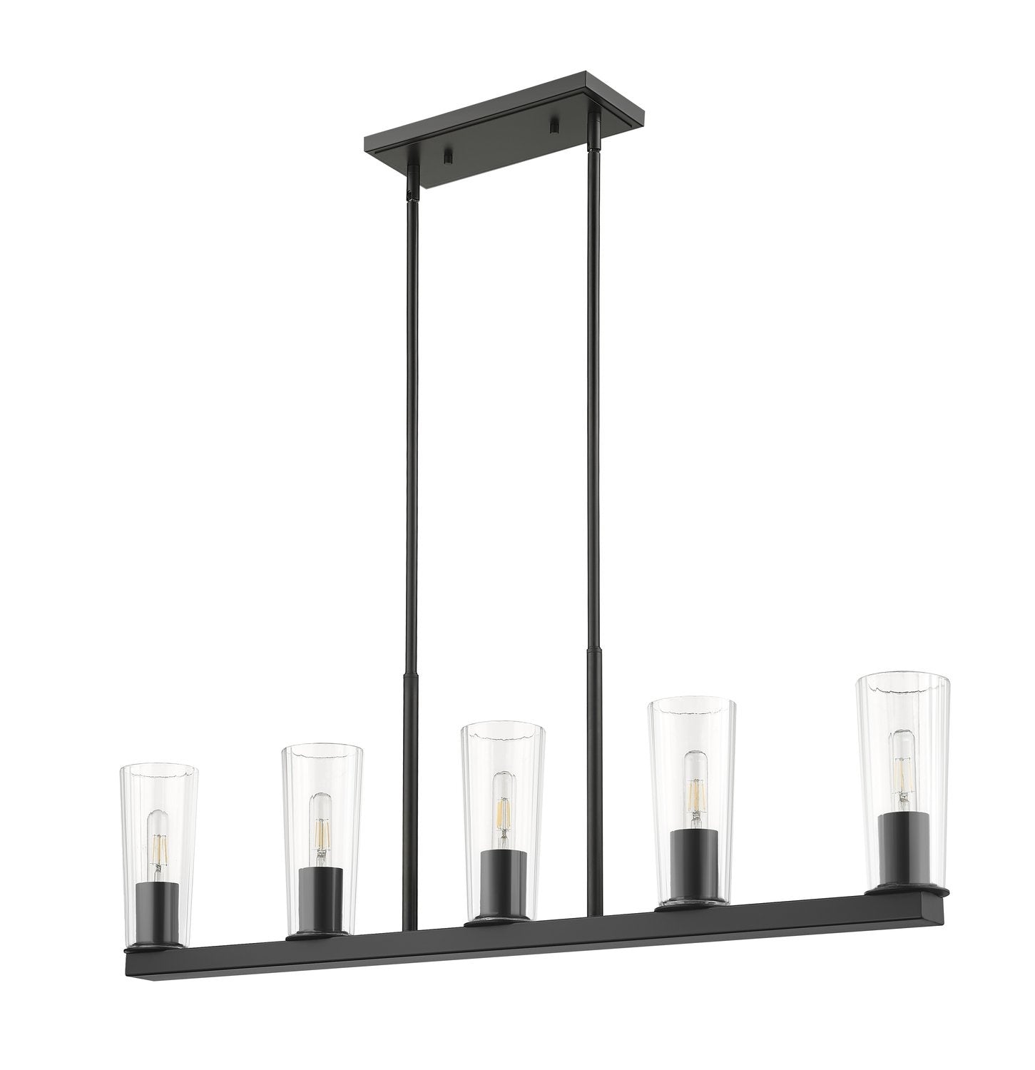 Z-LITE, TITUS LINEAR CHANDELIER, LINEAR LIGHT