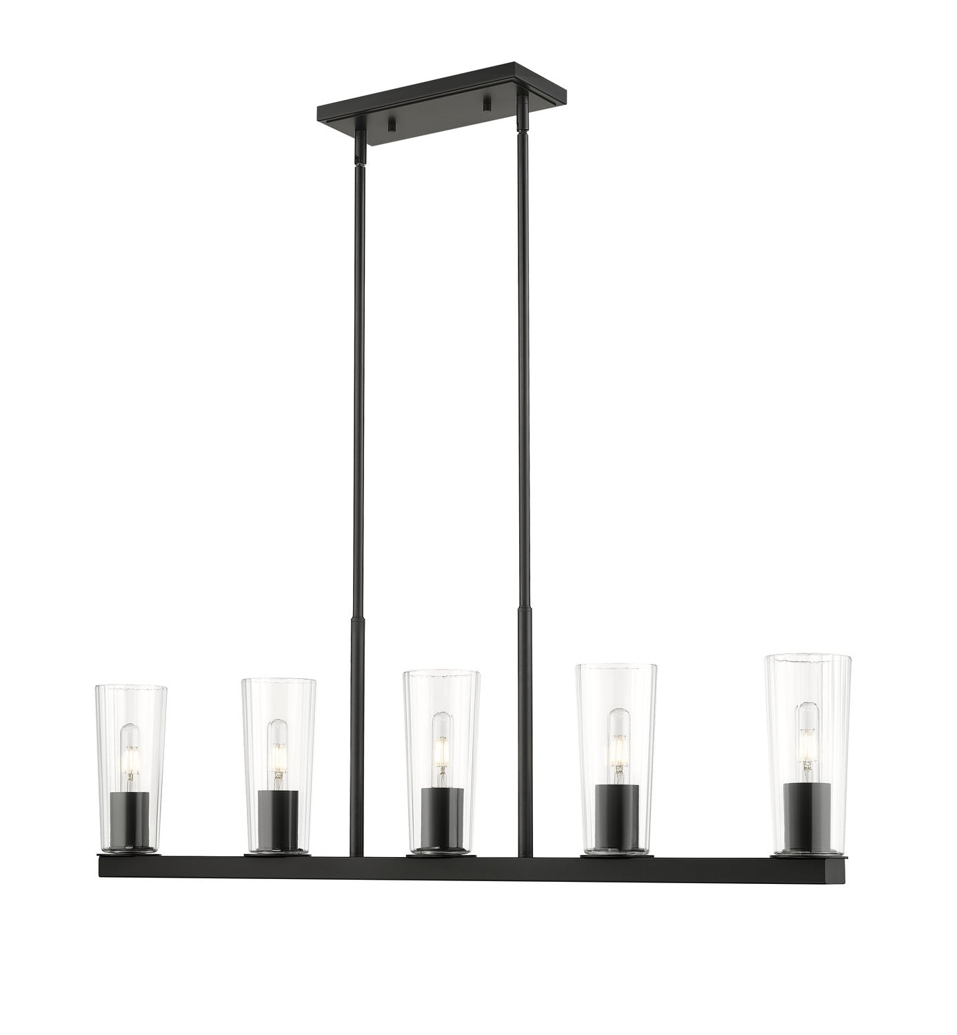 Z-LITE, TITUS LINEAR CHANDELIER, LINEAR LIGHT