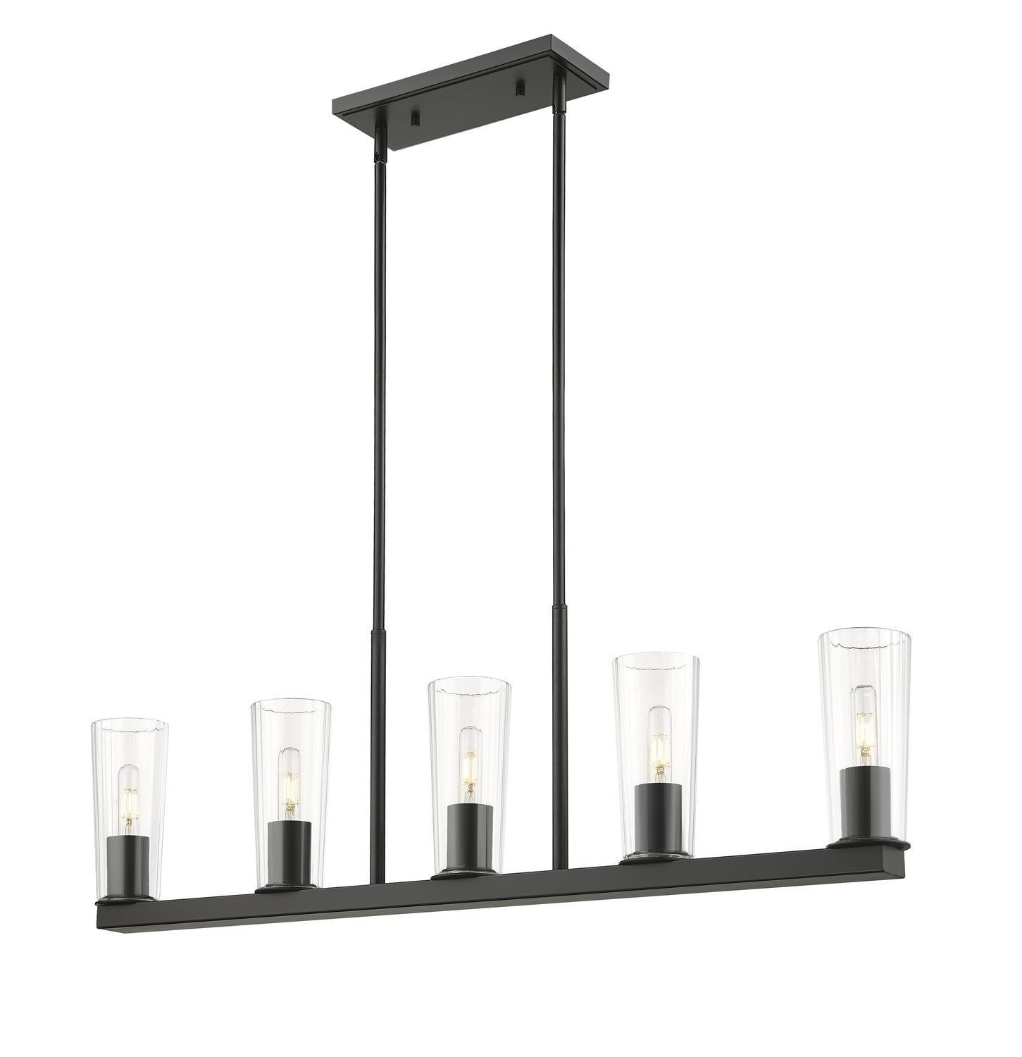 Z-LITE, TITUS LINEAR CHANDELIER, LINEAR LIGHT