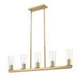 Z-LITE, TITUS LINEAR CHANDELIER, LINEAR LIGHT