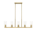 Z-LITE, TITUS LINEAR CHANDELIER, LINEAR LIGHT
