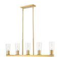 Z-LITE, TITUS LINEAR CHANDELIER, LINEAR LIGHT