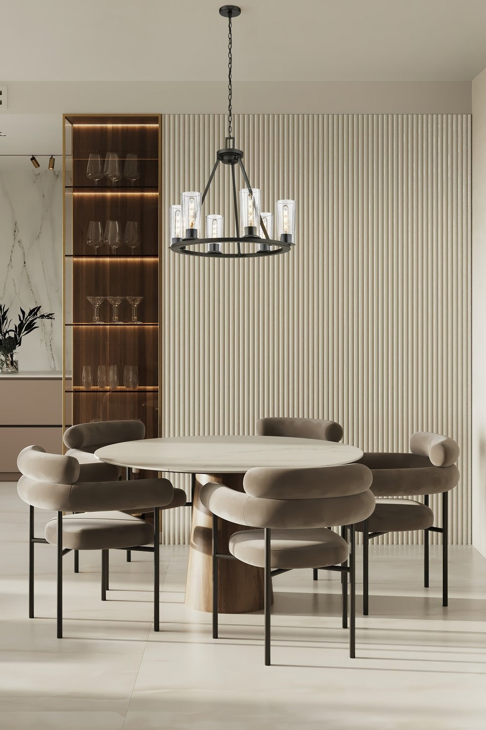 Z-LITE, TITUS CHANDELIER, CHANDELIER LIGHT