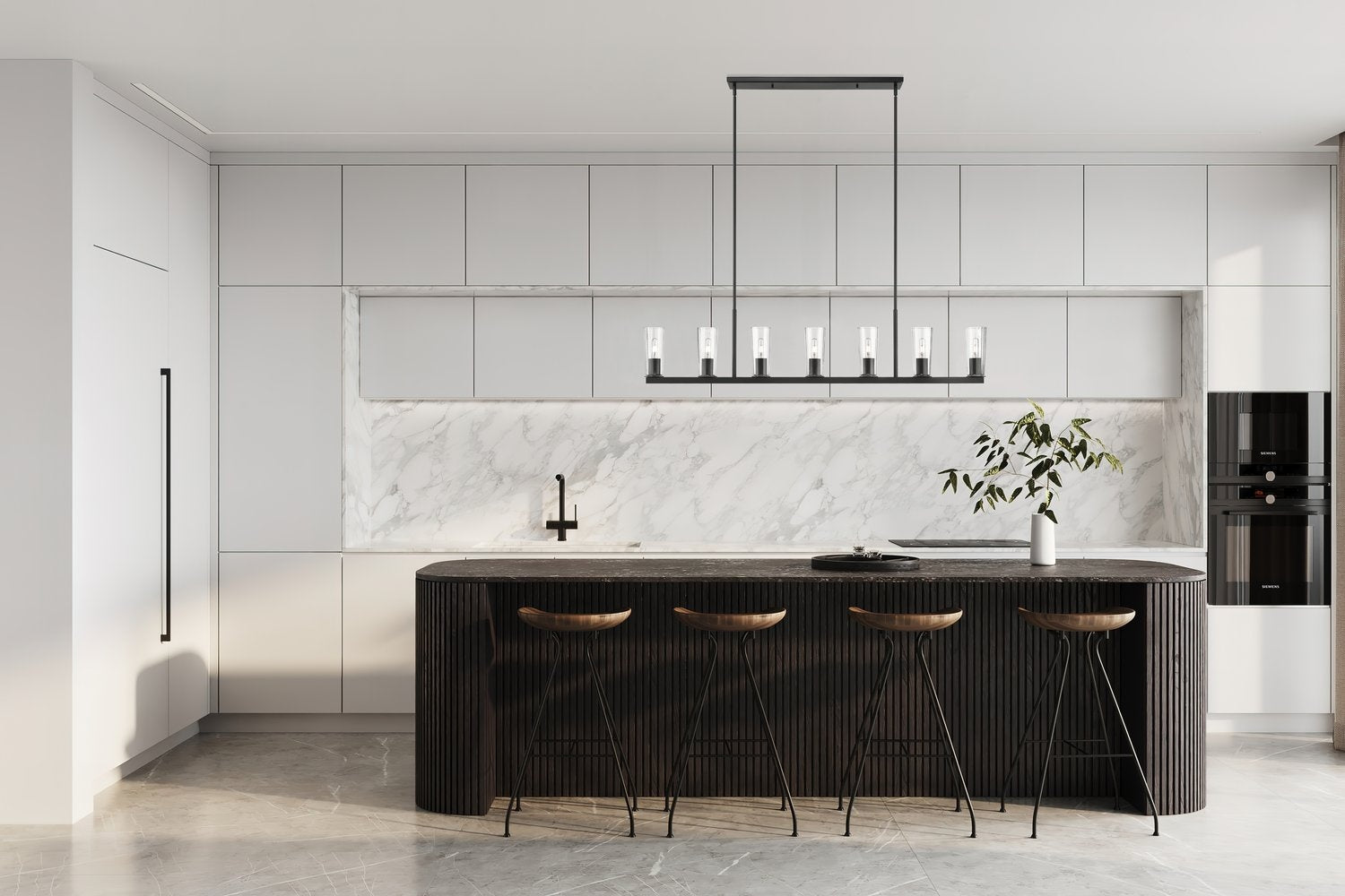 Z-LITE, TITUS LINEAR CHANDELIER, LINEAR LIGHT