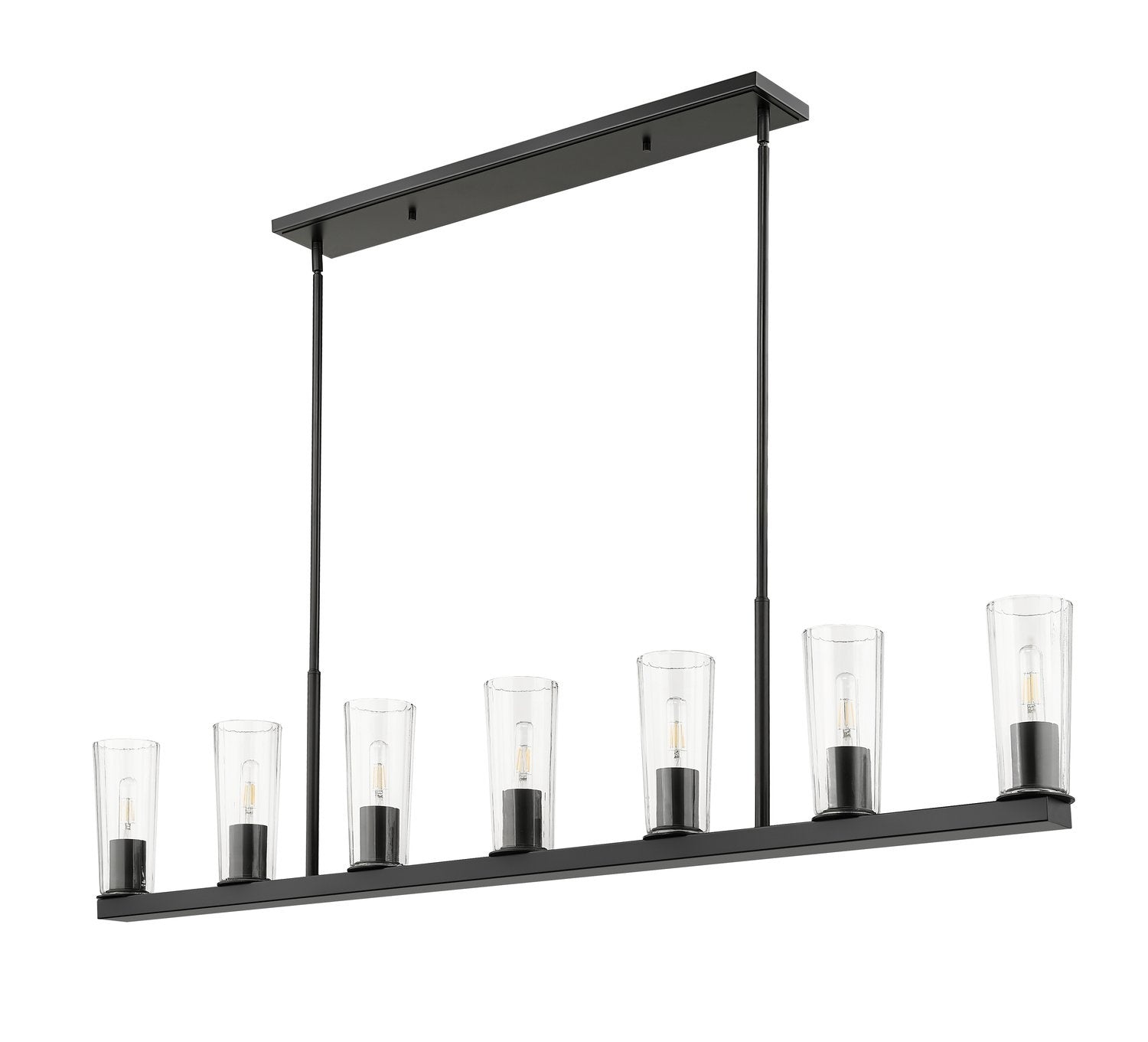 Z-LITE, TITUS LINEAR CHANDELIER, LINEAR LIGHT