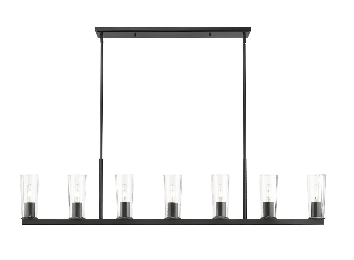 Z-LITE, TITUS LINEAR CHANDELIER, LINEAR LIGHT