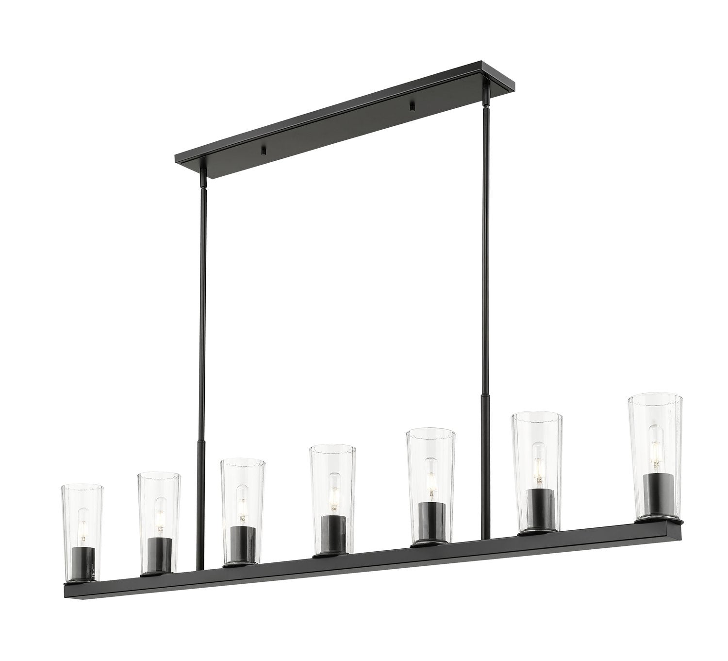 Z-LITE, TITUS LINEAR CHANDELIER, LINEAR LIGHT