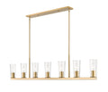Z-LITE, TITUS LINEAR CHANDELIER, LINEAR LIGHT