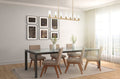 Z-LITE, TITUS LINEAR CHANDELIER, LINEAR LIGHT