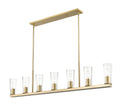 Z-LITE, TITUS LINEAR CHANDELIER, LINEAR LIGHT