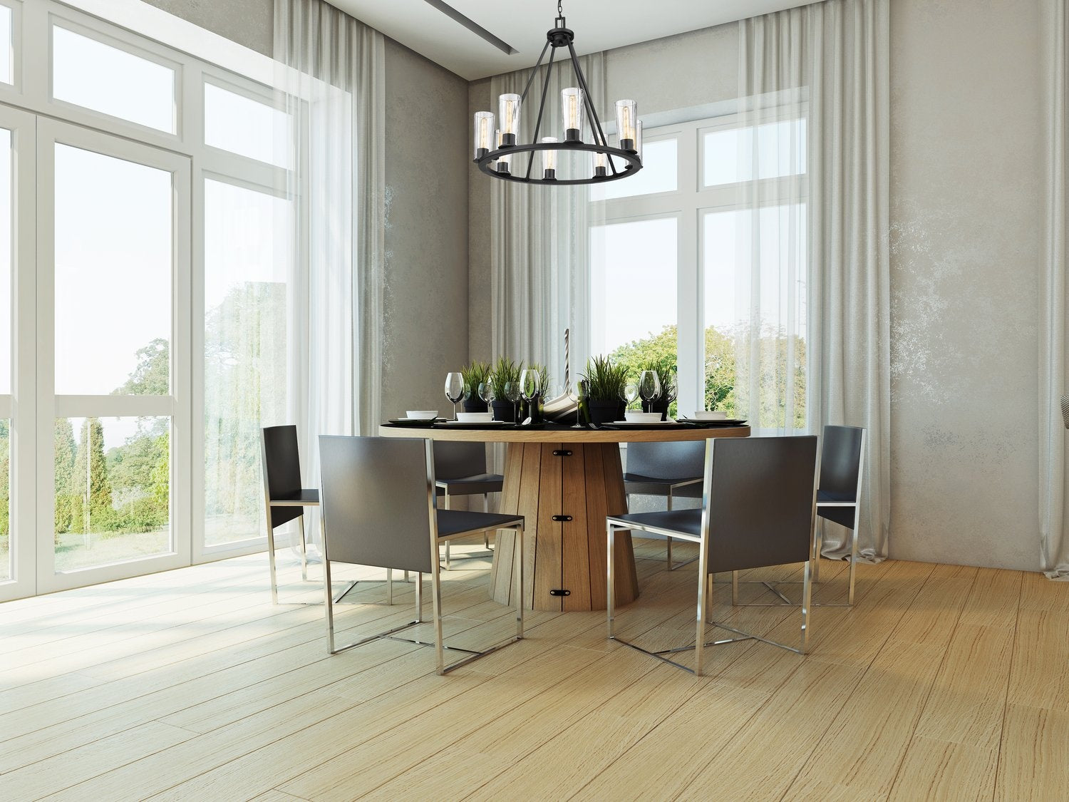 Z-LITE, TITUS CHANDELIER, CHANDELIER LIGHT