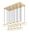 Z-LITE, RENAUD LINEAR CHANDELIER, LINEAR LIGHT