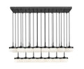 Z-LITE, RENAUD LINEAR CHANDELIER, LINEAR LIGHT