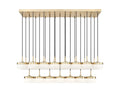 Z-LITE, RENAUD LINEAR CHANDELIER, LINEAR LIGHT