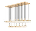 Z-LITE, RENAUD LINEAR CHANDELIER, LINEAR LIGHT