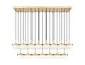 Z-LITE, RENAUD LINEAR CHANDELIER, LINEAR LIGHT