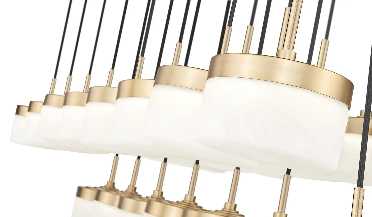 Z-LITE, RENAUD LINEAR CHANDELIER, LINEAR LIGHT