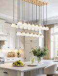 Z-LITE, RENAUD LINEAR CHANDELIER, LINEAR LIGHT