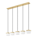 Z-LITE, RENAUD LINEAR CHANDELIER, LINEAR LIGHT