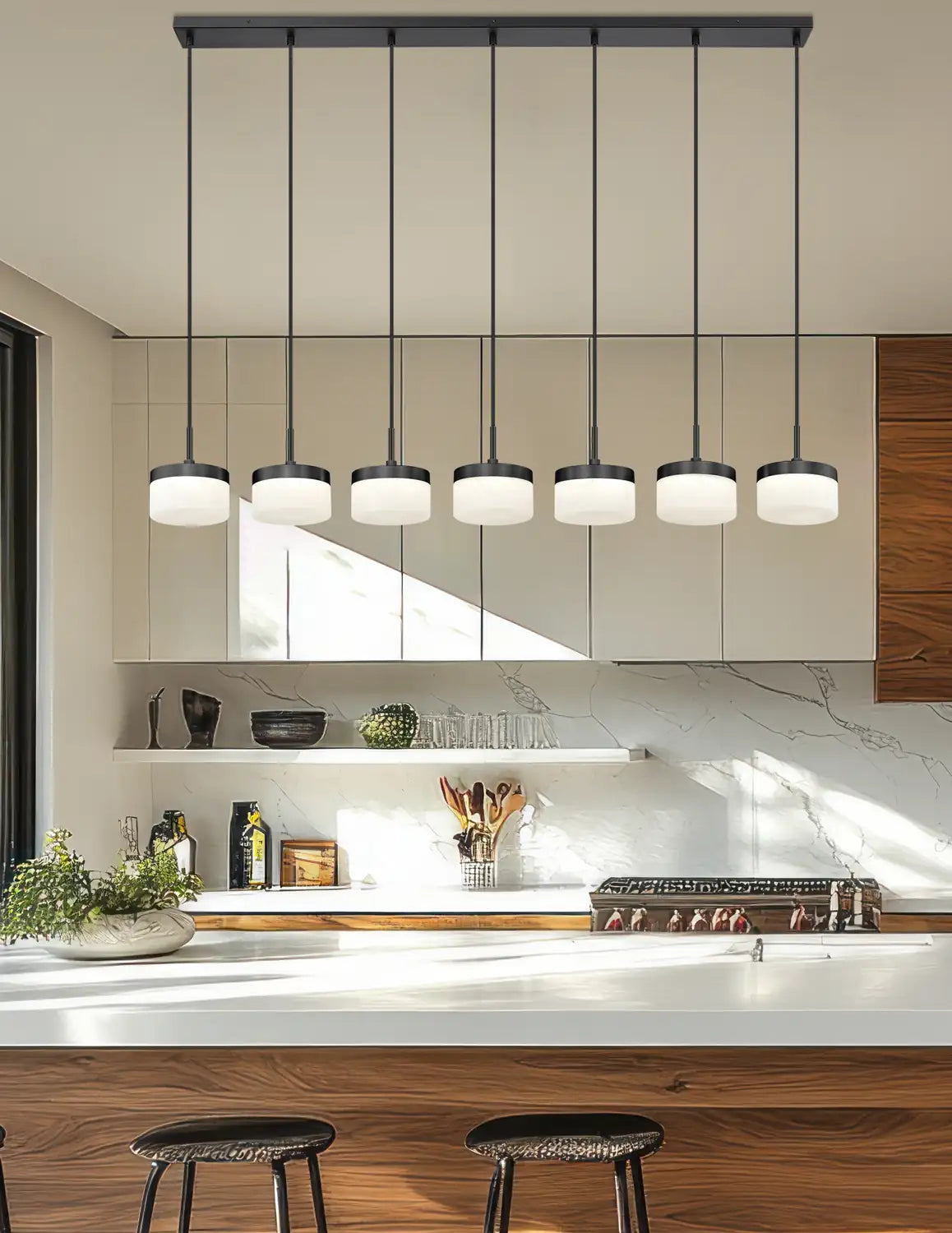 Z-LITE, RENAUD LINEAR CHANDELIER, LINEAR LIGHT