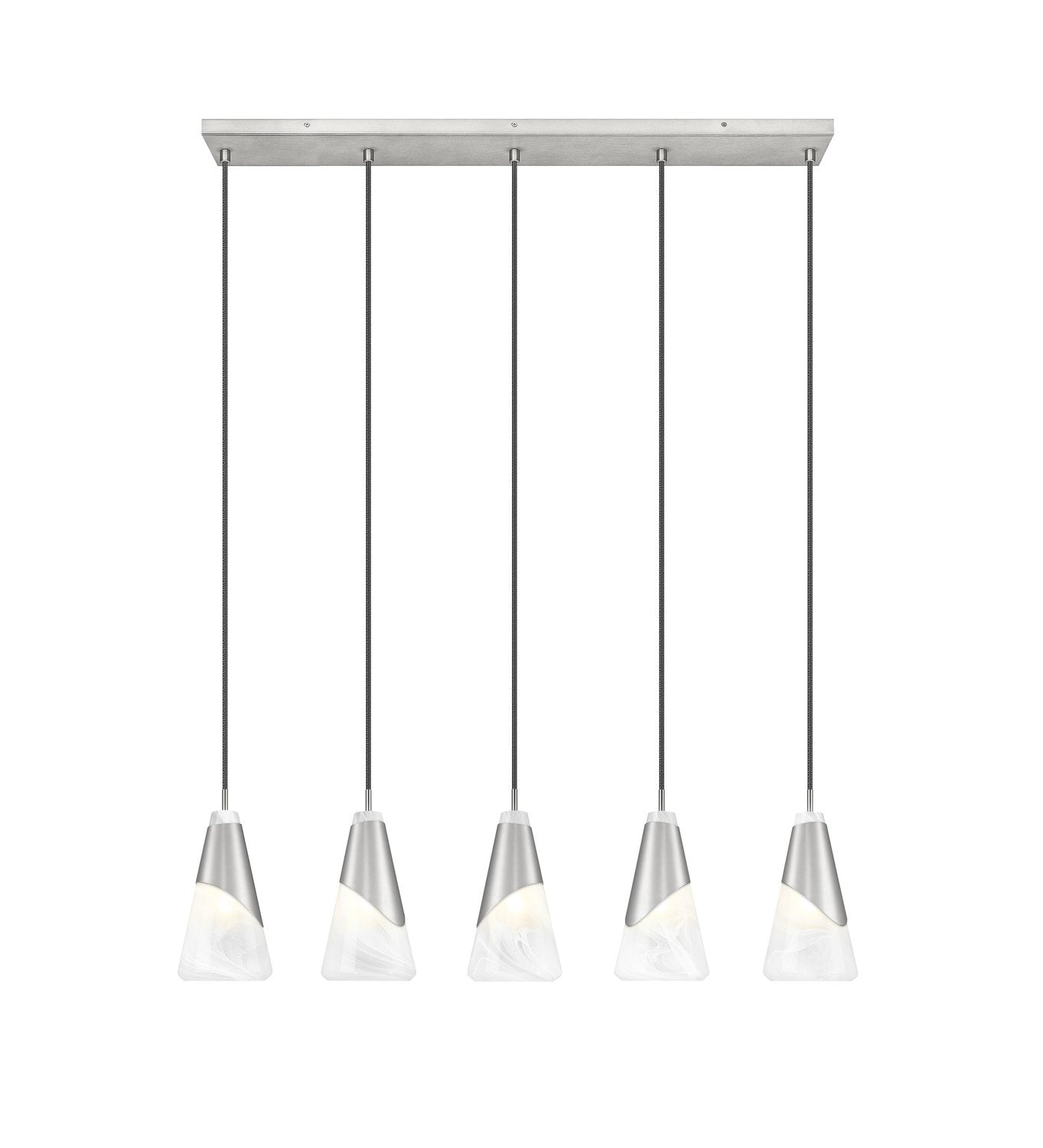 Z-LITE, AIMIE LINEAR CHANDELIER, LINEAR LIGHT FIXTURE