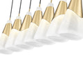 Z-LITE, AIMIE LINEAR CHANDELIER, LINEAR LIGHT