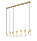 Z-LITE, AIMIE LINEAR CHANDELIER, LINEAR LIGHT